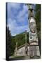 USA, Alaska, Ketchikan, Totem Bight State Historical Park-Savanah Stewart-Stretched Canvas