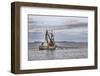 USA, Alaska, Kodiak, Chiniak Bay. Commercial fishing for salmon.-Frank Zurey-Framed Photographic Print