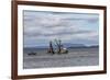 USA, Alaska, Kodiak, Chiniak Bay. Commercial fishing for salmon.-Frank Zurey-Framed Premium Photographic Print