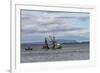 USA, Alaska, Kodiak, Chiniak Bay. Commercial fishing for salmon.-Frank Zurey-Framed Photographic Print