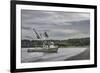 USA, Alaska, Kodiak, Chiniak Bay. Commercial fishing for salmon.-Frank Zurey-Framed Photographic Print