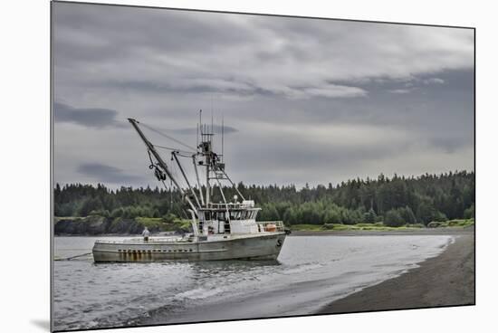 USA, Alaska, Kodiak, Chiniak Bay. Commercial fishing for salmon.-Frank Zurey-Mounted Photographic Print