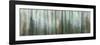 USA, Alaska, Misty Fiords National Monument. Panoramic collage of paint-splattered curtain.-Jaynes Gallery-Framed Photographic Print