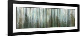 USA, Alaska, Misty Fiords National Monument. Panoramic collage of paint-splattered curtain.-Jaynes Gallery-Framed Photographic Print