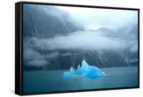 USA, Alaska, Near Juneau, Iceberg seen from Sawyer Glacier-Hutchison-Framed Stretched Canvas