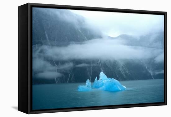 USA, Alaska, Near Juneau, Iceberg seen from Sawyer Glacier-Hutchison-Framed Stretched Canvas