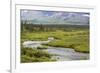 USA, Alaska, Nenana River Valley. Landscape with Seattle Creek.-Jaynes Gallery-Framed Premium Photographic Print