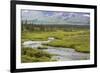 USA, Alaska, Nenana River Valley. Landscape with Seattle Creek.-Jaynes Gallery-Framed Premium Photographic Print