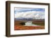 USA, Alaska, Noatak National Preserve. Arctic tundra in autumn colors along the Noatak River.-Fredrik Norrsell-Framed Photographic Print