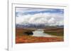 USA, Alaska, Noatak National Preserve. Arctic tundra in autumn colors along the Noatak River.-Fredrik Norrsell-Framed Photographic Print