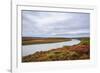 USA, Alaska, Noatak National Preserve. Autumn colors along the Noatak River.-Fredrik Norrsell-Framed Photographic Print