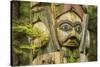 USA, Alaska, Prince of Wales Island, Kasaan of totem carving.-Jaynes Gallery-Stretched Canvas