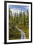 USA, Alaska, Tetlin National Wildlife Refuge. Scenic of Hidden Lake Trail.-Jaynes Gallery-Framed Photographic Print