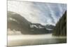 USA, Alaska, Tongass National Forest. Endicott Arm in fog.-Jaynes Gallery-Mounted Premium Photographic Print