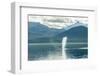 USA, Alaska, Tongass National Forest. Humpback whale spouts on surface.-Jaynes Gallery-Framed Photographic Print