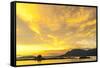 USA, Alaska, Tongass National Forest. Sunset landscape.-Jaynes Gallery-Framed Stretched Canvas