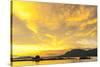USA, Alaska, Tongass National Forest. Sunset landscape.-Jaynes Gallery-Stretched Canvas
