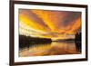 USA, Alaska, Tongass National Forest. Sunset landscape.-Jaynes Gallery-Framed Premium Photographic Print