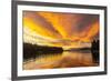 USA, Alaska, Tongass National Forest. Sunset landscape.-Jaynes Gallery-Framed Premium Photographic Print