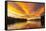 USA, Alaska, Tongass National Forest. Sunset landscape.-Jaynes Gallery-Framed Stretched Canvas