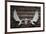 USA, Alaska, Wiseman. Moose antlers on log cabin wall.-Jaynes Gallery-Framed Premium Photographic Print