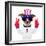 Usa American Dog-Javier Brosch-Framed Photographic Print