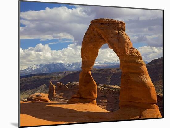USA, Arches National Park, Delicate Arch-Charles Gurche-Mounted Premium Photographic Print