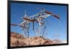 USA, Arizona and Nevada, Hoover Dam, Power Poles-Catharina Lux-Framed Photographic Print