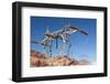 USA, Arizona and Nevada, Hoover Dam, Power Poles-Catharina Lux-Framed Photographic Print