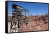 USA, Arizona and Nevada, Hoover Dam-Catharina Lux-Framed Stretched Canvas