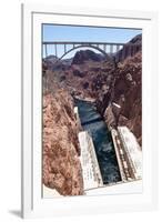 USA, Arizona and Nevada, Hoover Dam-Catharina Lux-Framed Photographic Print