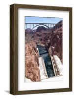 USA, Arizona and Nevada, Hoover Dam-Catharina Lux-Framed Photographic Print