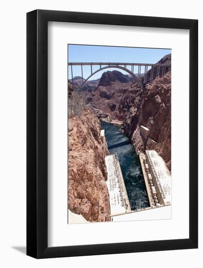 USA, Arizona and Nevada, Hoover Dam-Catharina Lux-Framed Photographic Print