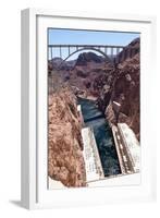 USA, Arizona and Nevada, Hoover Dam-Catharina Lux-Framed Photographic Print