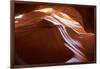 USA, Arizona, Antelope Canyon. Beautiful Light in Antelope Canyon-Petr Bednarik-Framed Photographic Print