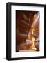 USA, Arizona, Antelope Canyon. Beautiful Light in Antelope Canyon-Petr Bednarik-Framed Photographic Print