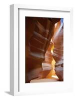 USA, Arizona, Antelope Canyon. Beautiful Light in Antelope Canyon-Petr Bednarik-Framed Photographic Print