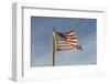 USA, Arizona. Apache Junction, Betsy Ross US flag, Apacheland Movie Ranch-Kevin Oke-Framed Photographic Print