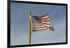 USA, Arizona. Apache Junction, Betsy Ross US flag, Apacheland Movie Ranch-Kevin Oke-Framed Photographic Print