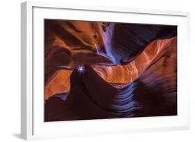 USA, Arizona, Canyon X. Cave Formation in Eroded Sandstone Rock-Jaynes Gallery-Framed Photographic Print