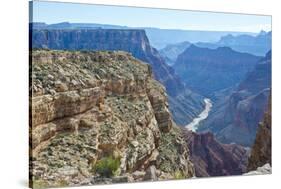 USA, Arizona, Colorado and Little Colorado Rivers in Marble Canyon-Bernard Friel-Stretched Canvas