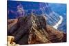 USA, Arizona, Colorado and Little Colorado Rivers in Marble Canyon-Bernard Friel-Stretched Canvas