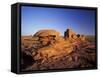 USA, Arizona, Flagstaff Region, Wupatki National Monument, Wukoki Ruin-Udo Siebig-Framed Stretched Canvas