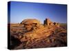 USA, Arizona, Flagstaff Region, Wupatki National Monument, Wukoki Ruin-Udo Siebig-Stretched Canvas