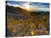 USA, Arizona, from Sitgreaves Pass on Route 66-Alan Copson-Stretched Canvas