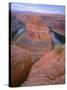 USA, Arizona, Glen Canyon National Recreation Area, Horseshoe Bend on the Colorado River-John Barger-Stretched Canvas