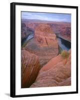 USA, Arizona, Glen Canyon National Recreation Area, Horseshoe Bend on the Colorado River-John Barger-Framed Photographic Print