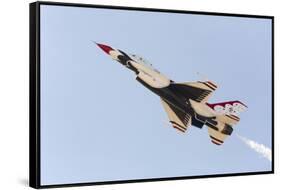 USA, Arizona, Glendale, Luke Air Force Base. F-16 Thunderbird Flyby-Jaynes Gallery-Framed Stretched Canvas