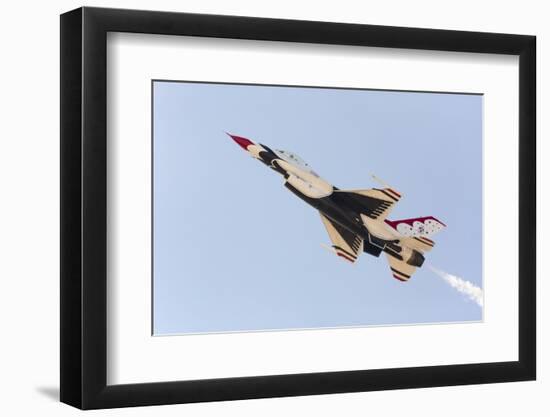 USA, Arizona, Glendale, Luke Air Force Base. F-16 Thunderbird Flyby-Jaynes Gallery-Framed Photographic Print