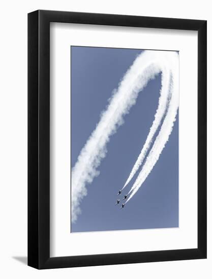 USA, Arizona, Glendale, Luke Air Force Base. F-16 Thunderbirds Flying-Jaynes Gallery-Framed Photographic Print